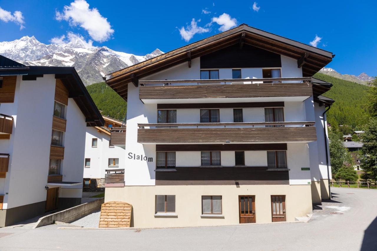 Haus Slalom Lejlighed Saas Fee Eksteriør billede