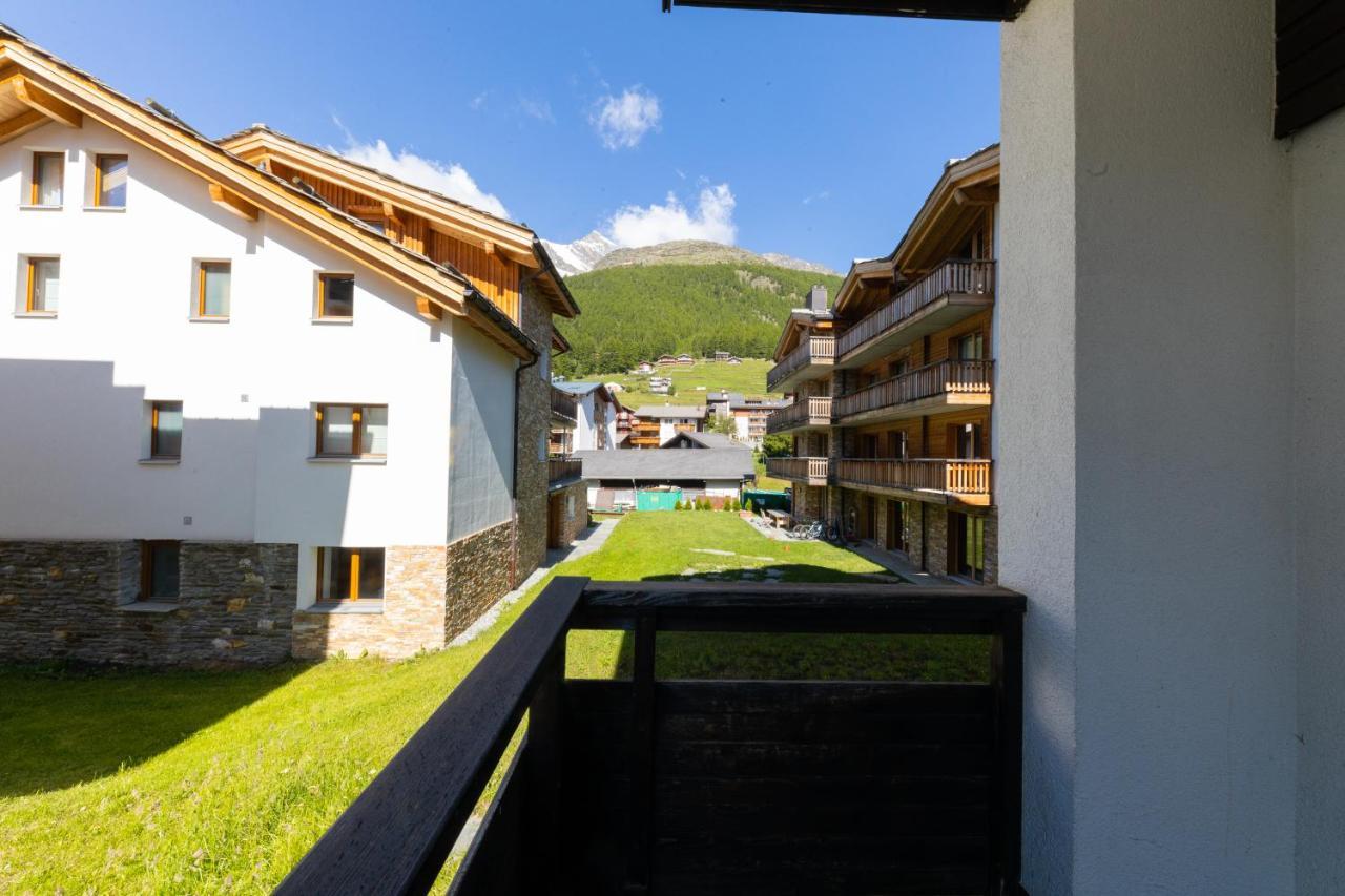 Haus Slalom Lejlighed Saas Fee Eksteriør billede