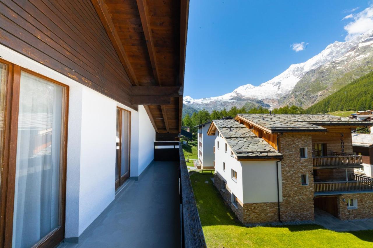 Haus Slalom Lejlighed Saas Fee Eksteriør billede